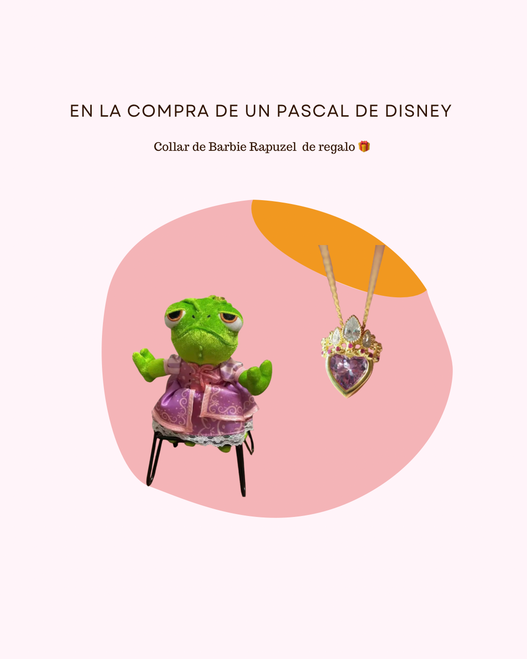 Peluche Pascal Disney Enredados