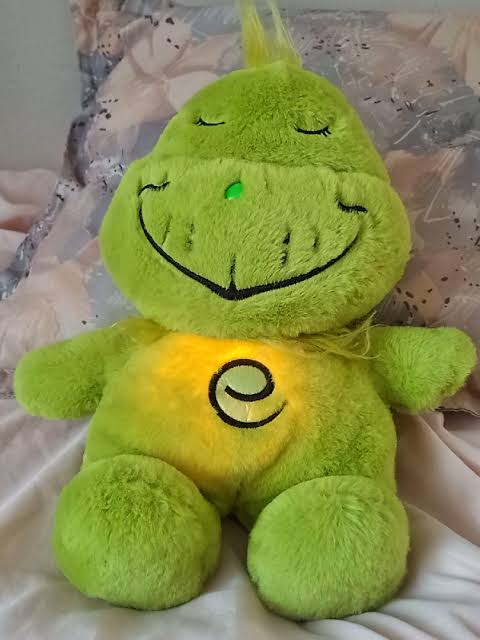 Peluche grinch con luz/ Respira
