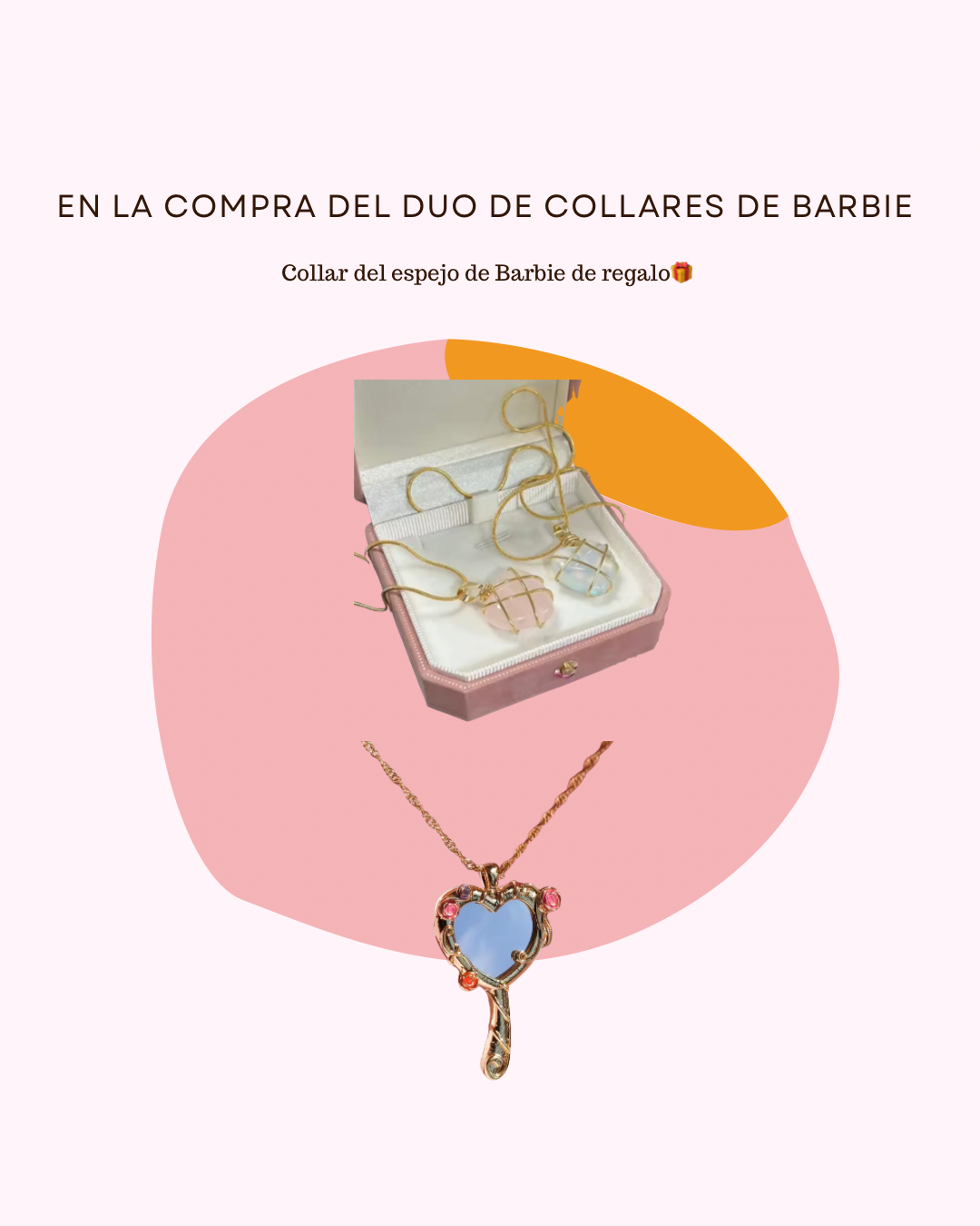 Collar Barbie castillo diamantes