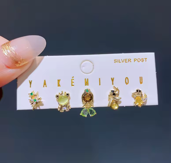 Aretes princesas Disney