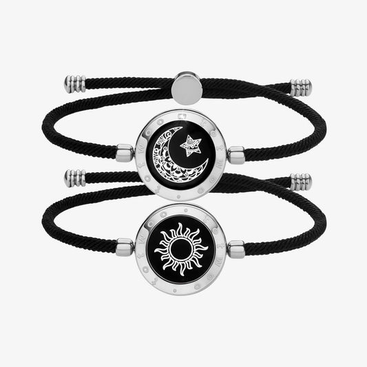 Par Pulseras Inteligentes Touch / Amor A Distancia  Sol y Luna ☀️ 🌓