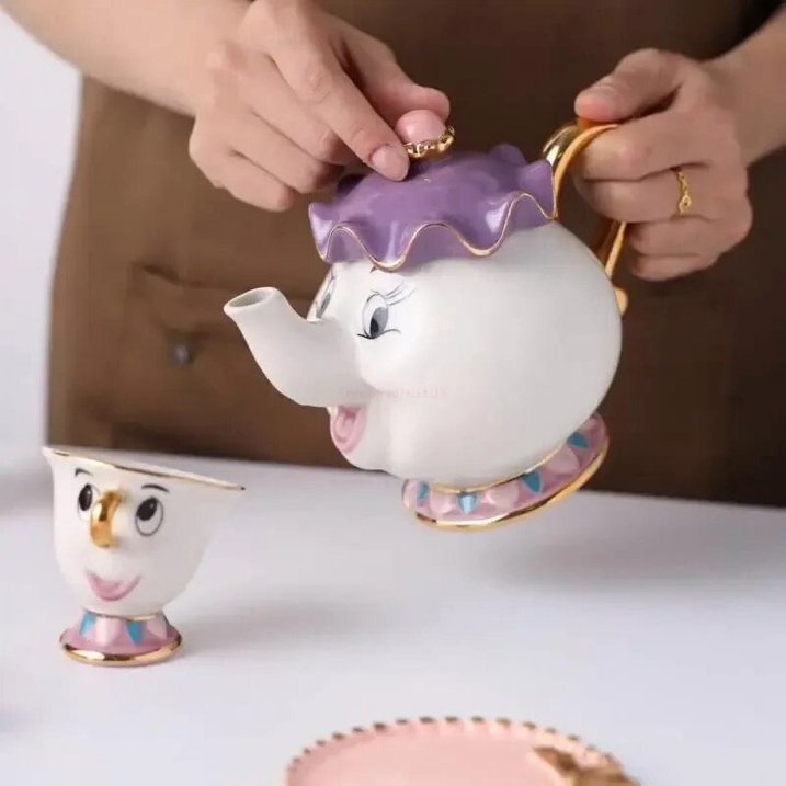 Set tetera y taza Disney