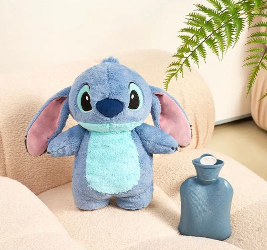 Stitch Peluche Calentador Con Botella