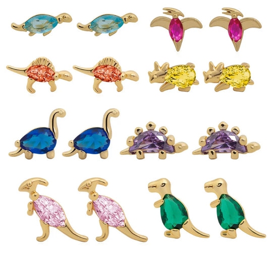 Aretes Dinosaurio